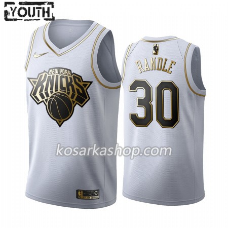 Dres New York Knicks Julius Randle 30 Nike 2019-20 Bijela Golden Edition Swingman - Dječji